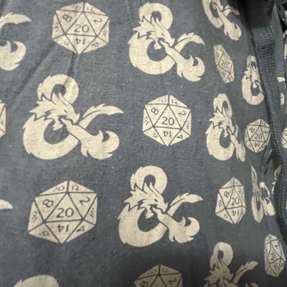 Dungeons & Dragons LOOTWear Limited Edition Zip Up Hoodie Grey XL NWOT - Picture 2 of 5